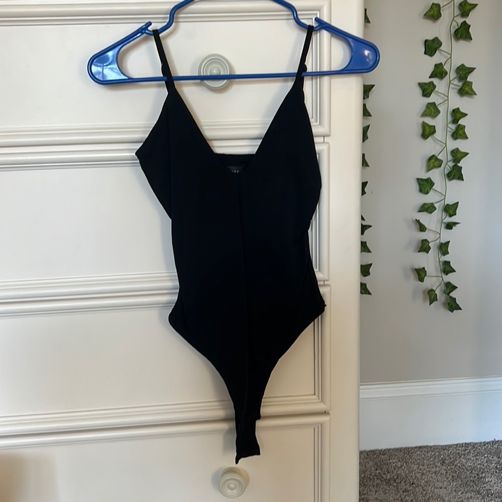 White fox bodysuit